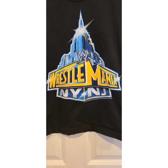 Youth Wrestle Mania 29 NY NJ 2012 shirt YXL S  M WWE - Picture 2 of 5